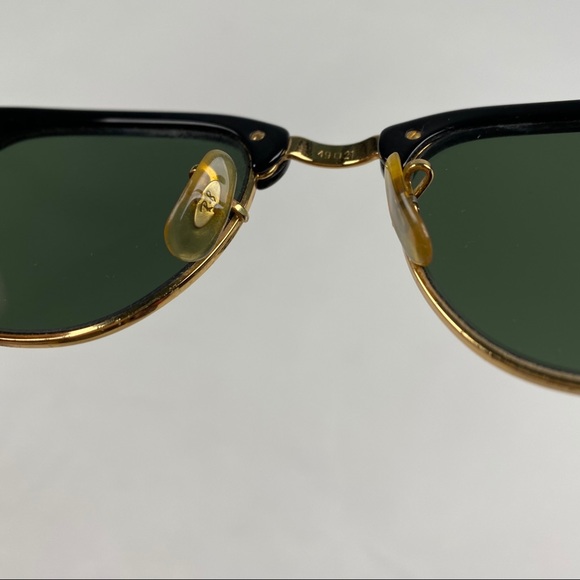 Ray-Ban Clubmasters RB3016 Black/Gold - Picture 8 of 10